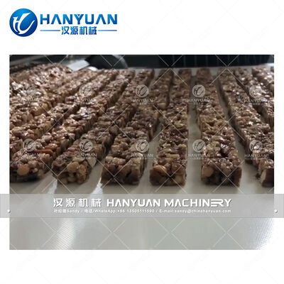 Stainless Steel Snack Bar Production Line 300kg/H-400kg/H Energy Bar Production Line