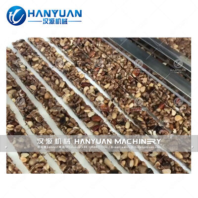 Stainless Steel Snack Bar Production Line 300kg/H-400kg/H Energy Bar Production Line