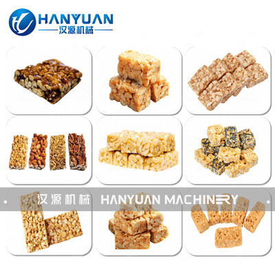60kW Peanut Candy Making Machine 500kg/H Peanut Bar Production Line