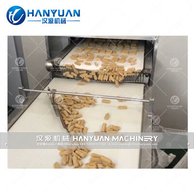300-400kg/H Oatmeal Chocolate Machine 15kW Chocolate Making Equipment