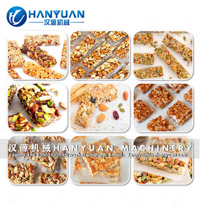 Cube Nut Bar Cutting Machine 300-500kg/H Protein Bar Manufacturing Equipment