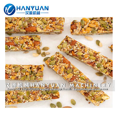Cube Nut Bar Cutting Machine 300-500kg/H Protein Bar Manufacturing Equipment