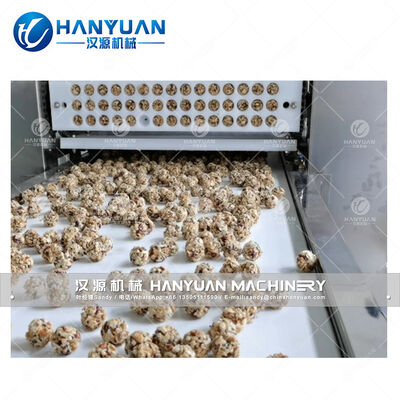 Fully Automatic Puffed Rice Making Machine Rice Candy Ball Production Line