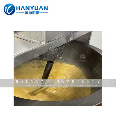 Badam Toffee Sugar Mixing Machine 380V Sugar Cooking Equipment