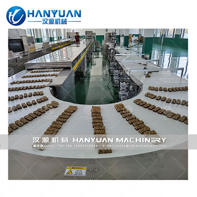 Cereal Bar Chocolate Processing Equipment 250kg/H Chocolate Covering Machine