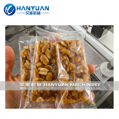 Muesli Bar Flow Wrapping Machine 250-300pcs/Min Chocolate Bar Wrapper Machine