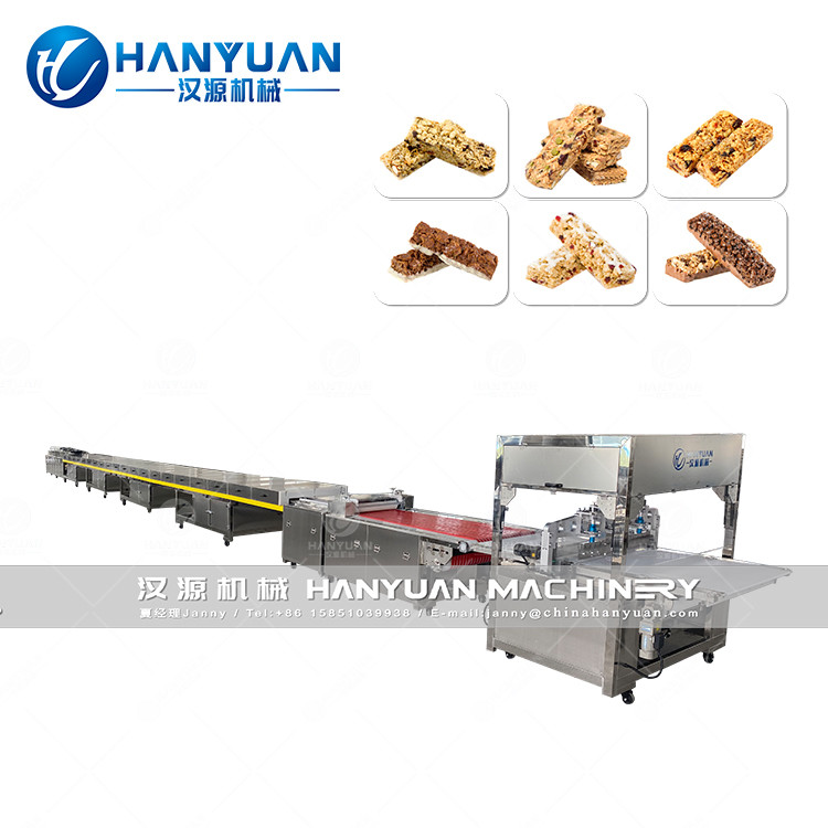 250kg/H Protein Bar Cutting Machine 400mm/560mm/800mm/900mm Width