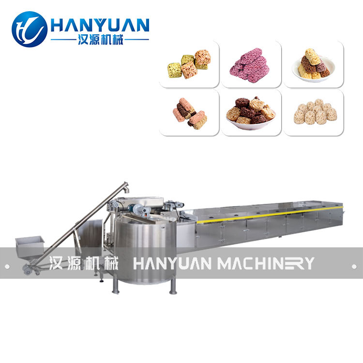 250kW 300kg/H Chocolate Bar Making Machine Oatmeal Chocolate Bar Forming Machine