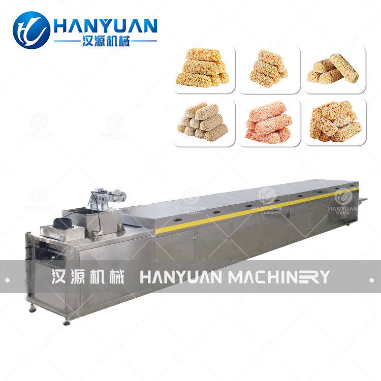 300-400kg/H Oatmeal Chocolate Machine 15kW Chocolate Making Equipment