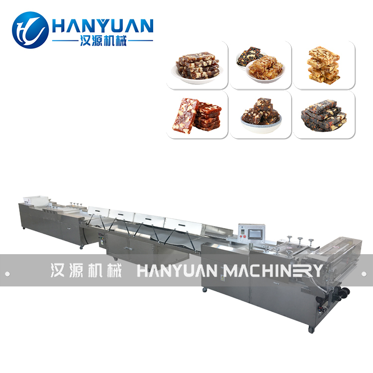 380V 50Hz Nutrition Bar Manufacturing Equipment 250kg/H Output