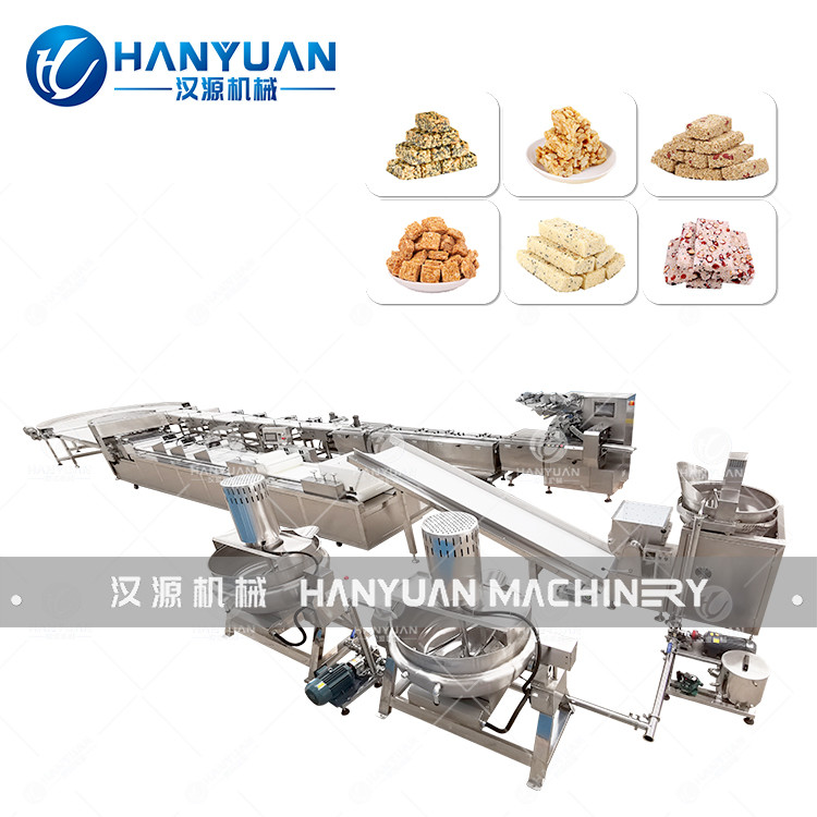 300kg/H Peanut Bar Production Line Sesame Bar Making Machine