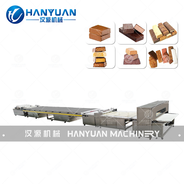 500kg/H Protein Bar Manufacturing Machine 15kW Nutrition Bar Making Machine