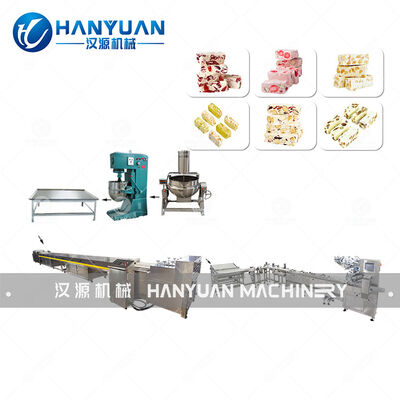 Giá tốt Dây chuyền sản xuất kẹo Nougat 400kg/giờ Thiết bị sản xuất thanh dinh dưỡng trực tuyến