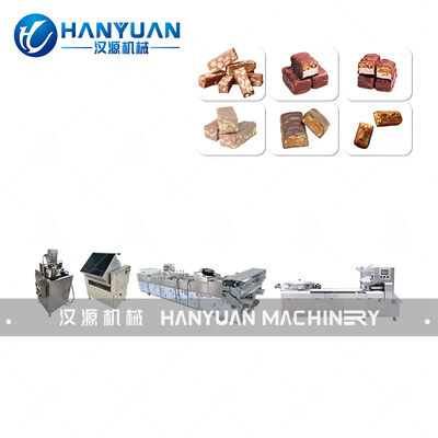 Bon prix Machine automatique de fabrication de barres chocolatées au caramel et aux amandes en ligne