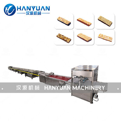 Bon prix Machine de découpe de barres de granola à ultrasons double couche, ligne de production de barres protéinées en ligne