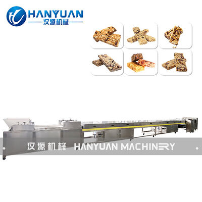 İyi fiyat 250kg/H Granola Bar Kesme Makinesi 380V 50Hz Protein Bar Üretim hattı çevrimiçi