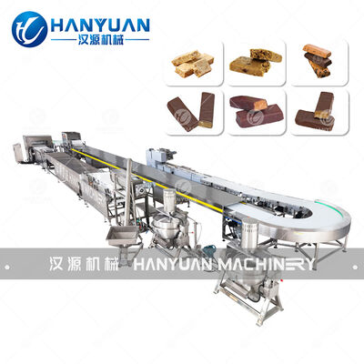 Giá tốt Dòng sản xuất thanh protein tự động hiệu quả cao cho đồ ăn nhẹ dính trực tuyến
