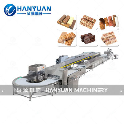 Bon prix Ligne de production de barres nutritionnelles personnalisées / Machine de fabrication de barres de collation de pointe en ligne
