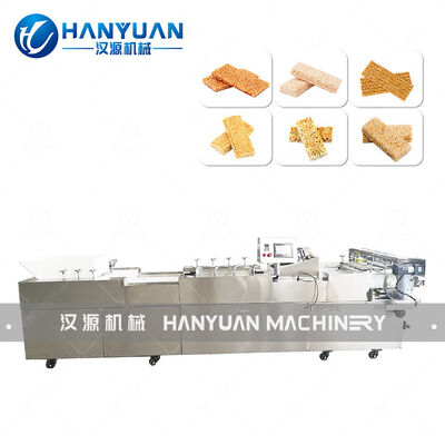 Giá tốt Đường dây sản xuất thanh đậu phộng mè hoàn toàn tự động Máy sản xuất thanh protein servo trực tuyến